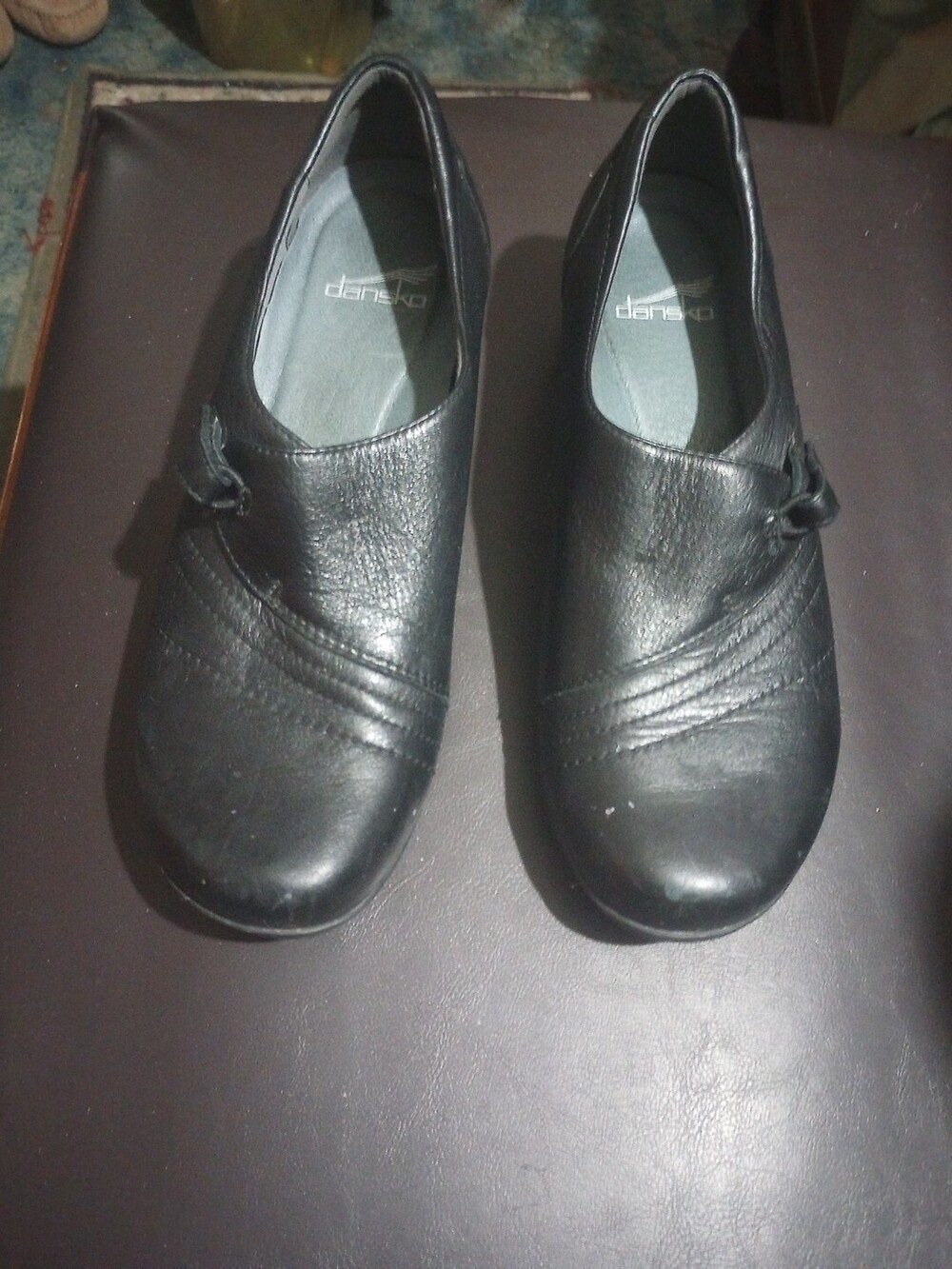 Womens Dansko Professional Mary Janes Size 39 Black Leather 5500020200